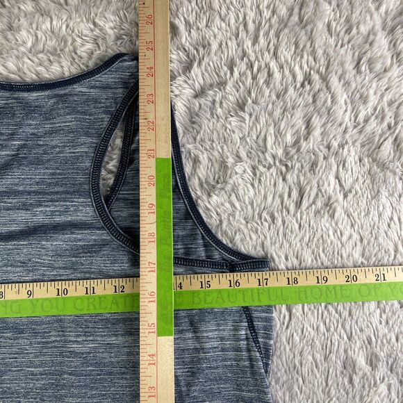 Milwaukee Brewers Shirt Womens Large Blue Tank Top Performance Racerback MLB - Picture 6 of 8